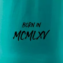 Born in - Římské číslo 1965