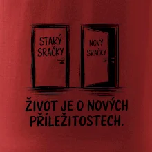Dveře  - starý sračky - nový sračky