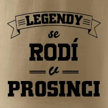 Legendy se rodí v prosinci
