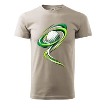 Golfový míček zelená dynamika