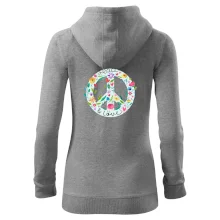 Peace and love symbol