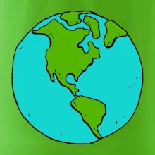 Planeta na prsu - Amerika