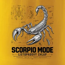 Listopadový štír technický nákres scorpio mode