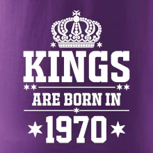 Kings are born in 1970