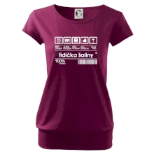 Čárový kód - řidička šaliny