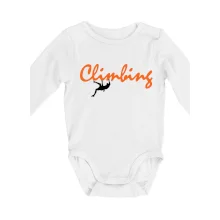 Climbing psací text