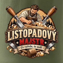 Listopadový truhlář mistr dřeva a hoblíku