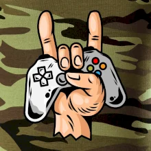 Gamer - gamepad paroháč