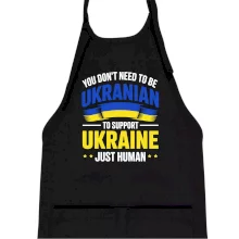 You don't need to be Ukrainian to support Ukraine just human