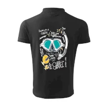 Potapěčské brýle text