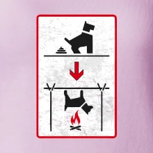 Tričko pro odpůrce sraní na chodníku