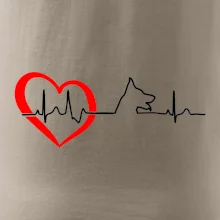 Německý ovčák ekg