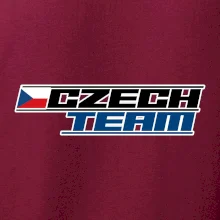 Czech team s vlajkou - Mistrovství světa v ledním hokeji 2025