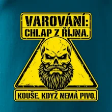 Varování chlap z října kouše když nemá pivo