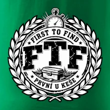 FTF první u keše vítězný odznak
