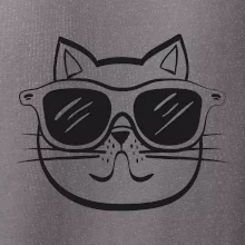 Kočka s brýlemi
