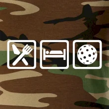 Eat sleep florbal v řadě