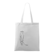 Surikata černá kresba