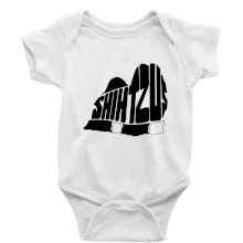 Shih-tzu - nápis v těle