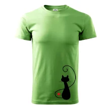 Zamilovaná kočka zpředu