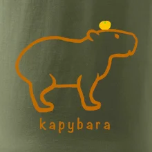 Kapybara hnědý obrys (Moňas) Kapybara hnědý obrys (Moňas)