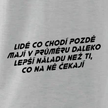Lidé co chodí pozdě