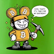 Hodl tight, it's time for my birthday!