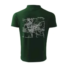 Mapy měst černobílé Pardubice