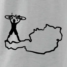 Cyklista - Mapa Rakouska