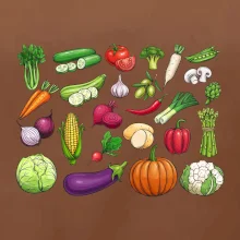 Zelenina ze zahrádky