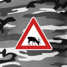 Dopravní značka - Pozor los