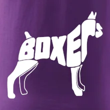 Boxer nápis v těle