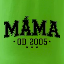 Máma od roku (váš ročník)