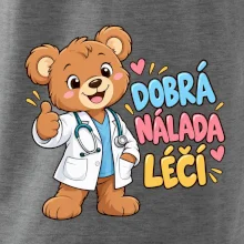 Dobrá nálada léčí - medvídek doktor s palcem nahoru