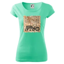 Egyptské hieroglyfy traktor