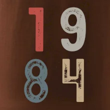 Vintage číslice 1984