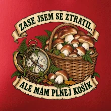 Zase jsem se ztratil, ale mám plnej košík