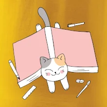 Učení na státnice kočka