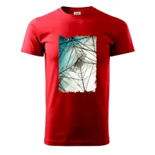 Barevné nebe - stožáry vysokého napětí