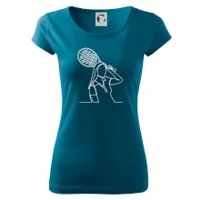 Tenistka  jednim tahem