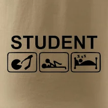 Pít užívat spát - student