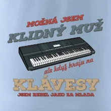 Klávesy klidný muž