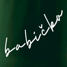 Mikina babička se jmény dětí