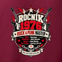 Ročník 1976 rock a punk