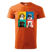 Psi štěňata koláž