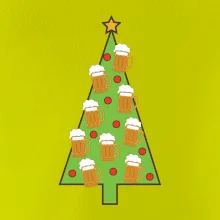 Nic více nepotřebuji - stromeček a pivo (Pecka design)