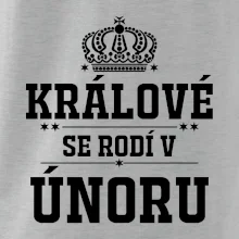 Králové se rodí v únoru