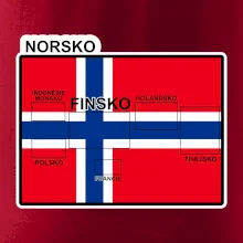 Norsko vlajka další státy