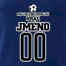 Můj nejoblíbenější hráč - Vaše jméno a číslo