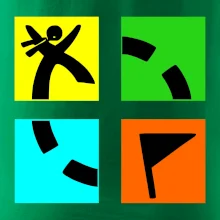 Geocaching logo barevné